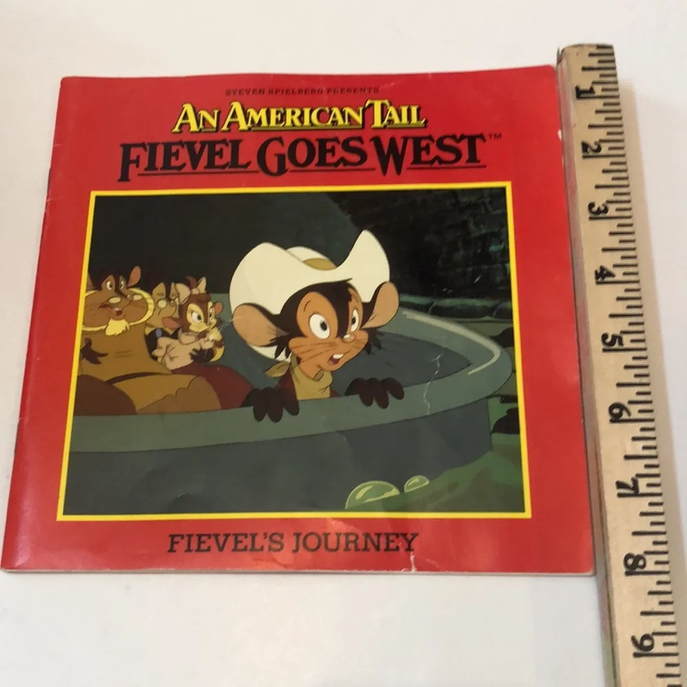 Fieval Goes West Book An American Tail FIEVAL GOES WEST Fieval JOURNEY